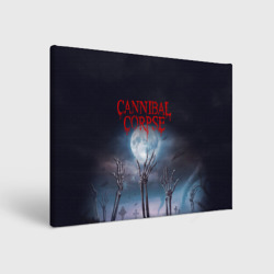Холст прямоугольный Cannibal Corpse Труп Каннибала