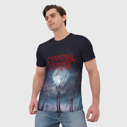 Мужская футболка 3D Cannibal Corpse Труп Каннибала - фото 2