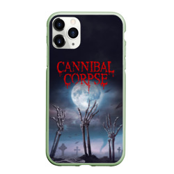 Чехол для iPhone 11 Pro матовый Cannibal Corpse Труп Каннибала