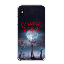 Чехол для iPhone XS Max матовый Cannibal Corpse Труп Каннибала