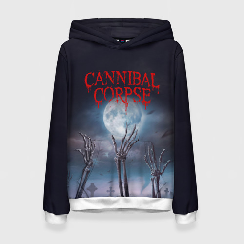 Женская толстовка 3D Cannibal Corpse Труп Каннибала, цвет 3D печать
