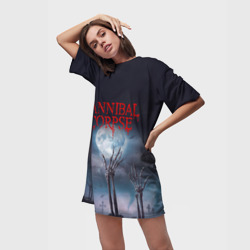 Платье-футболка 3D Cannibal Corpse Труп Каннибала - фото 2