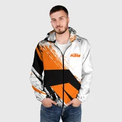 Мужская ветровка 3D KTM - фото 2