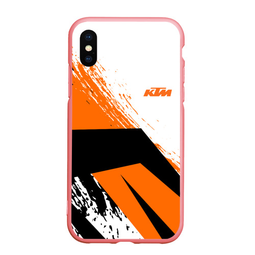 Чехол для iPhone XS Max матовый KTM, цвет баблгам