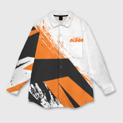 Мужская рубашка oversize 3D KTM