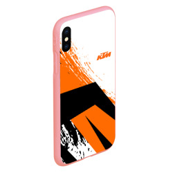 Чехол для iPhone XS Max матовый KTM - фото 2