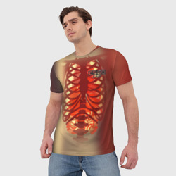 Мужская футболка 3D X-Ray Style - Рентген - фото 2