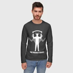 Мужской лонгслив 3D Френдли dance DayZ - фото 2