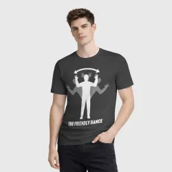 Мужская футболка 3D Френдли dance DayZ - фото 2