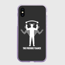 Чехол для iPhone XS Max матовый Френдли dance DayZ