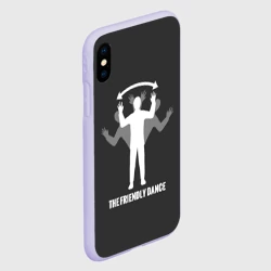 Чехол для iPhone XS Max матовый Френдли dance DayZ - фото 2