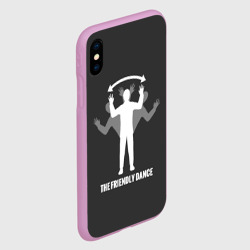 Чехол для iPhone XS Max матовый Френдли dance DayZ - фото 2