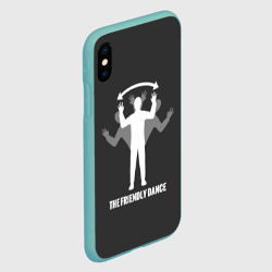 Чехол для iPhone XS Max матовый Френдли dance DayZ - фото 2