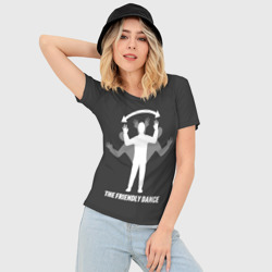 Женская футболка 3D Slim Френдли dance DayZ - фото 2