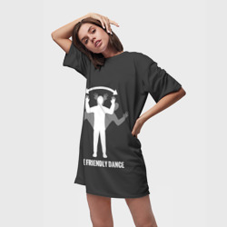 Платье-футболка 3D Френдли dance DayZ - фото 2