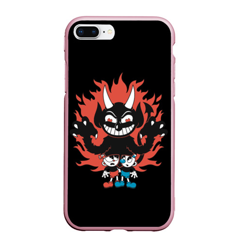 Чехол для iPhone 7Plus/8 Plus матовый CUPHEAD