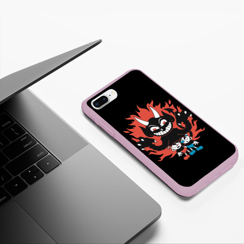 Чехол для iPhone 7Plus/8 Plus матовый CUPHEAD - фото 5