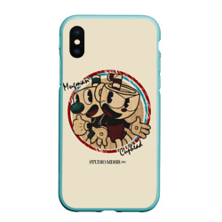 Чехол для iPhone XS Max матовый Cuphead