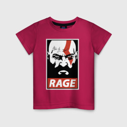 Детская футболка хлопок Rage Kratos