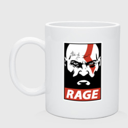 Кружка керамическая Rage Kratos