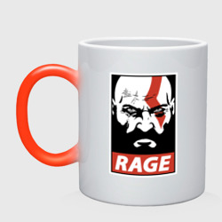 Кружка хамелеон Rage Kratos