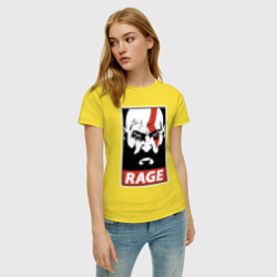 Женская футболка хлопок Rage Kratos - фото 2