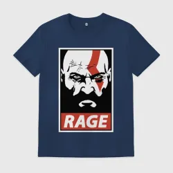 Мужская футболка хлопок Rage Kratos