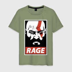 Мужская футболка хлопок Rage Kratos