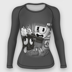 Женский рашгард 3D Cuphead