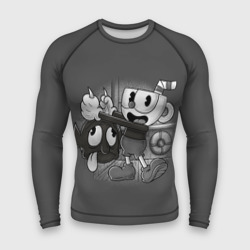 Мужской рашгард 3D Cuphead