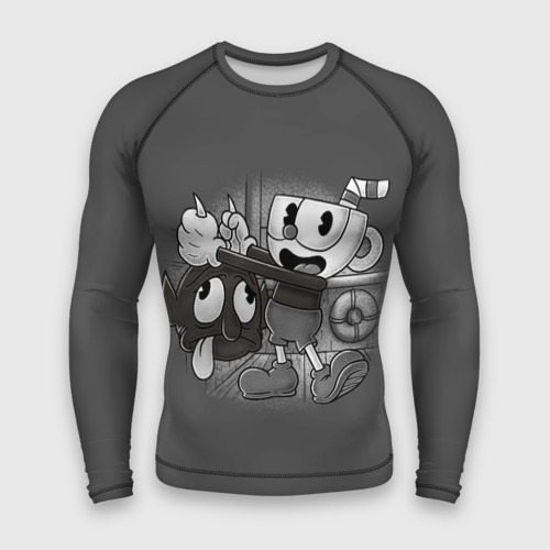 Мужской рашгард 3D Cuphead, цвет 3D печать