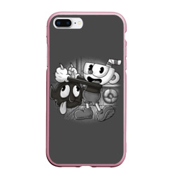 Чехол для iPhone 7Plus/8 Plus матовый Cuphead