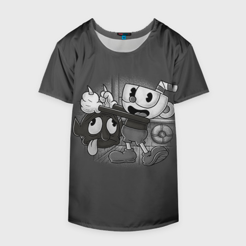 Накидка на куртку 3D Cuphead, цвет 3D печать - фото 4