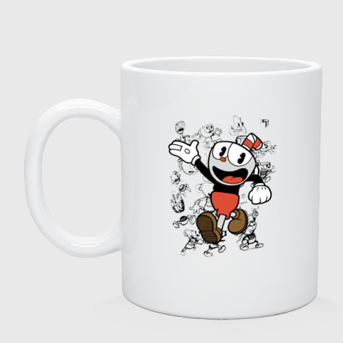 Кружка керамическая Cuphead