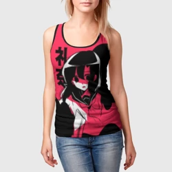 Женская майка 3D Rena Black Pink - фото 2