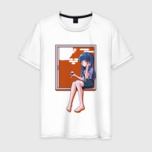 Мужская футболка хлопок Фурудэ Рика, цвет белый
