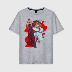 Женская футболка хлопок Oversize Rena Ryugu