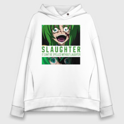 Женское худи Oversize хлопок Slaughter