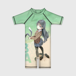 Детский купальный костюм 3D Bunny a Girl