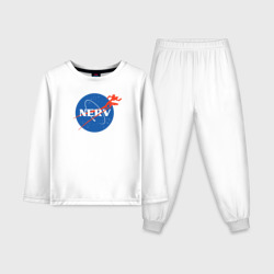 Детская пижама с лонгсливом хлопок Nerv NASA