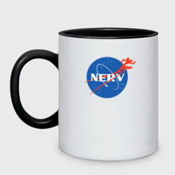 Кружка двухцветная Nerv NASA