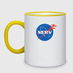 Кружка двухцветная Nerv NASA