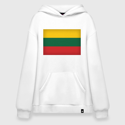 Худи SuperOversize хлопок Rasta, цвет белый