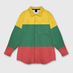 Мужская рубашка oversize 3D Rasta