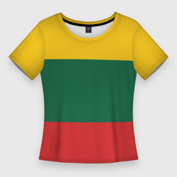 Женская футболка 3D Slim Rasta