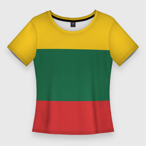 Женская футболка 3D Slim Rasta, цвет 3D печать