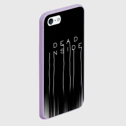 Чехол для iPhone 5/5S матовый Dead inside Death Stranding - фото 2
