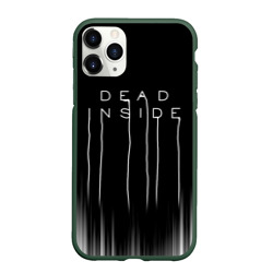 Чехол для iPhone 11 Pro матовый Dead inside Death Stranding