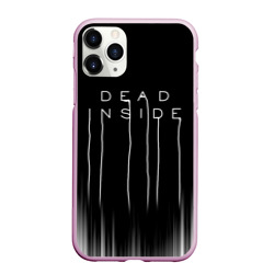 Чехол для iPhone 11 Pro Max матовый Dead inside Death Stranding