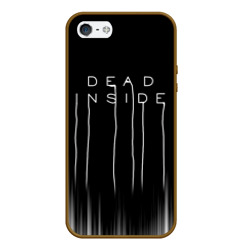 Чехол для iPhone 5/5S матовый Dead inside Death Stranding